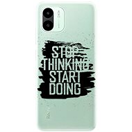 iSaprio Start Doing pro black pro Xiaomi Redmi A1 / A2 - Phone Cover