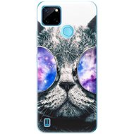 iSaprio Galaxy Cat pro Realme C21Y / C25Y - Phone Cover