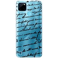 iSaprio Handwriting 01 pro black pro Realme C21Y / C25Y - Phone Cover