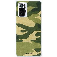 iSaprio Green Camuflage 01 pro Xiaomi Redmi Note 10 Pro - Phone Cover