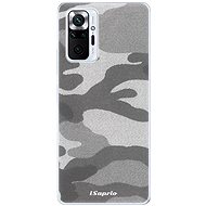 iSaprio Gray Camuflage 02 pro Xiaomi Redmi Note 10 Pro - Phone Cover