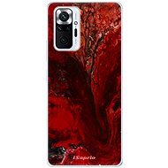 iSaprio RedMarble 17 pro Xiaomi Redmi Note 10 Pro - Phone Cover