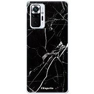 iSaprio Black Marble 18 pro Xiaomi Redmi Note 10 Pro - Phone Cover