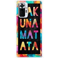 iSaprio Hakuna Matata 01 pro Xiaomi Redmi Note 10 Pro - Phone Cover