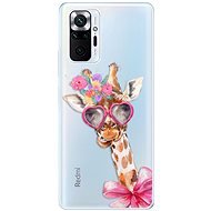 iSaprio Lady Giraffe pre Xiaomi Redmi Note 10 Pro - Kryt na mobil