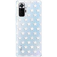iSaprio Stars Pattern pro white pro Xiaomi Redmi Note 10 Pro - Phone Cover