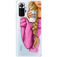 iSaprio My Coffe and Blond Girl pro Xiaomi Redmi Note 10 Pro - Phone Cover