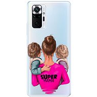 iSaprio Super Mama pro Two Boys pro Xiaomi Redmi Note 10 Pro - Phone Cover