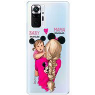 iSaprio Mama Mouse Blond and Girl pro Xiaomi Redmi Note 10 Pro - Phone Cover