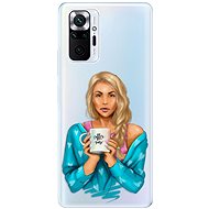 iSaprio Coffe Now pro Blond pro Xiaomi Redmi Note 10 Pro - Phone Cover