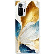 iSaprio Blue Leaves pro Xiaomi Redmi Note 10 Pro - Phone Cover