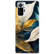 iSaprio Gold Petals pro Xiaomi Redmi Note 10 Pro - Phone Cover