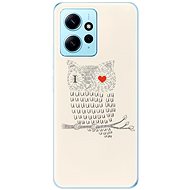 iSaprio I Love You 01 pro Xiaomi Redmi Note 12 5G - Phone Cover