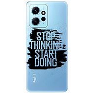 iSaprio Start Doing pro black pro Xiaomi Redmi Note 12 5G - Phone Cover