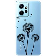 iSaprio Three Dandelions pro black for Xiaomi Redmi Note 12 5G - Phone Cover