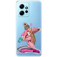 iSaprio Kissing Mom pro Blond and Girl pro Xiaomi Redmi Note 12 5G - Phone Cover