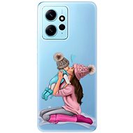 iSaprio Kissing Mom pro Brunette and Boy pro Xiaomi Redmi Note 12 5G - Phone Cover