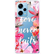 iSaprio Love Never Fails pro Xiaomi Redmi Note 12 Pro 5G / Poco X5 Pro 5G - Phone Cover