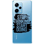 iSaprio Start Doing pro black pro Xiaomi Redmi Note 12 Pro 5G / Poco X5 Pro 5G - Phone Cover