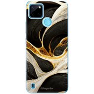 iSaprio Black and Gold pro Realme C21Y / C25Y - Phone Cover