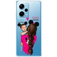 iSaprio Mama Mouse Brunette and Boy pre Xiaomi Redmi Note 12 Pro 5G / Poco X5 Pro 5G - Kryt na mobil