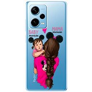 iSaprio Mama Mouse Brunette and Girl pro Xiaomi Redmi Note 12 Pro 5G / Poco X5 Pro 5G - Phone Cover