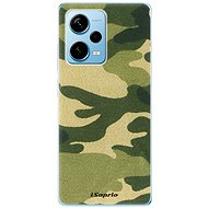 iSaprio Green Camuflage 01 pro Xiaomi Redmi Note 12 Pro+ 5G - Phone Cover