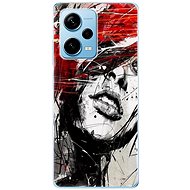 iSaprio Sketch Face pro Xiaomi Redmi Note 12 Pro+ 5G - Phone Cover
