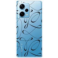 iSaprio Fancy pro black pro Xiaomi Redmi Note 12 Pro+ 5G - Phone Cover