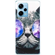 iSaprio Galaxy Cat for Xiaomi Redmi Note 12 Pro+ 5G - Phone Cover