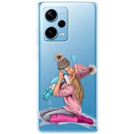 iSaprio Kissing Mom pro Blond and Boy pro Xiaomi Redmi Note 12 Pro+ 5G - Phone Cover