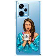 iSaprio Coffe Now pro Brunette pro Xiaomi Redmi Note 12 Pro+ 5G - Phone Cover