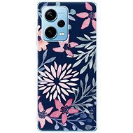 iSaprio Leaves on Blue pro Xiaomi Redmi Note 12 Pro+ 5G - Phone Cover
