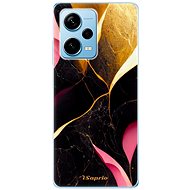 iSaprio Gold Pink Marble pro Xiaomi Redmi Note 12 Pro+ 5G - Phone Cover