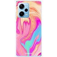 iSaprio Orange Liquid pro Xiaomi Redmi Note 12 Pro+ 5G - Phone Cover