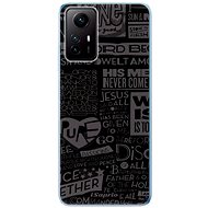 iSaprio Text 01 pro Xiaomi Redmi Note 12S - Phone Cover