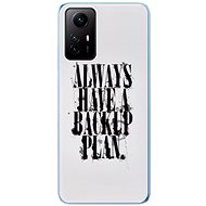 iSaprio Backup Plan for Xiaomi Redmi Note 12S - Phone Cover