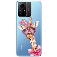 iSaprio Lady Giraffe pro Xiaomi Redmi Note 12S - Phone Cover