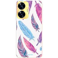 iSaprio Feather Pattern 10 pro Realme C55 - Phone Cover