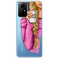 iSaprio My Coffe and Blond Girl pro Xiaomi Redmi Note 12S - Phone Cover