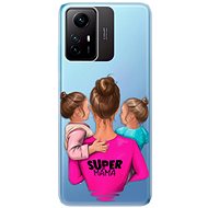 iSaprio Super Mama pro Two Girls pro Xiaomi Redmi Note 12S - Phone Cover
