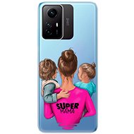 iSaprio Super Mama pro Boy and Girl pro Xiaomi Redmi Note 12S - Phone Cover