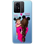 iSaprio Mama Mouse Brunette and Girl pro Xiaomi Redmi Note 12S - Phone Cover