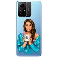 iSaprio Coffe Now pro Brunette pro Xiaomi Redmi Note 12S - Phone Cover
