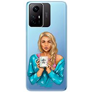 iSaprio Coffe Now pro Blond pro Xiaomi Redmi Note 12S - Phone Cover