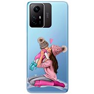 iSaprio Kissing Mom pro Brunette and Girl pro Xiaomi Redmi Note 12S - Phone Cover
