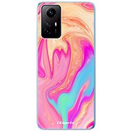 iSaprio Orange Liquid pro Xiaomi Redmi Note 12S - Phone Cover