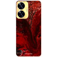 iSaprio RedMarble 17 pro Realme C55 - Phone Cover