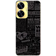 iSaprio Text 01 pro Realme C55 - Phone Cover