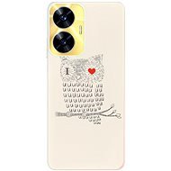 iSaprio I Love You 01 pro Realme C55 - Phone Cover